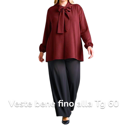 Maxi Maglia con Fiocco Redia