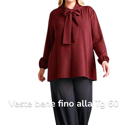 Maxi Maglia con Fiocco Redia