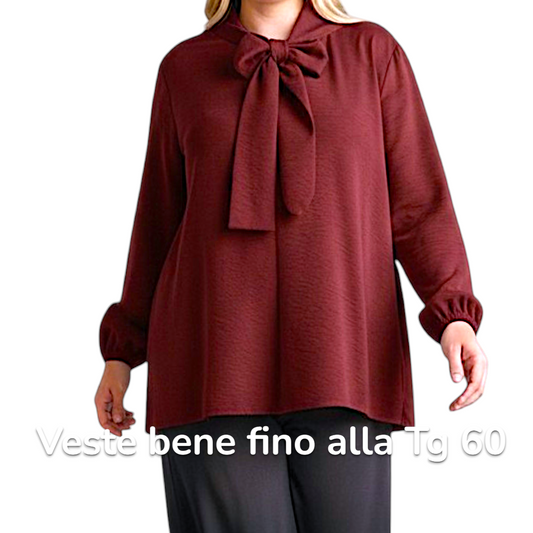 Maxi Maglia con Fiocco Redia