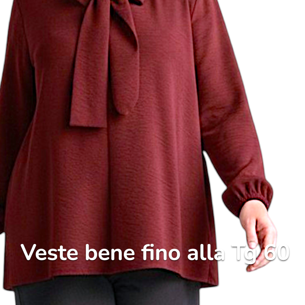 Maxi Maglia con Fiocco Redia