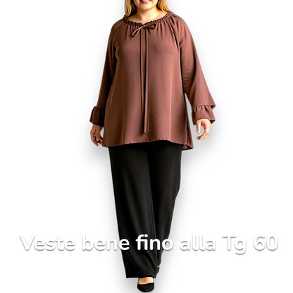Maxi Maglia con Balze Sonia