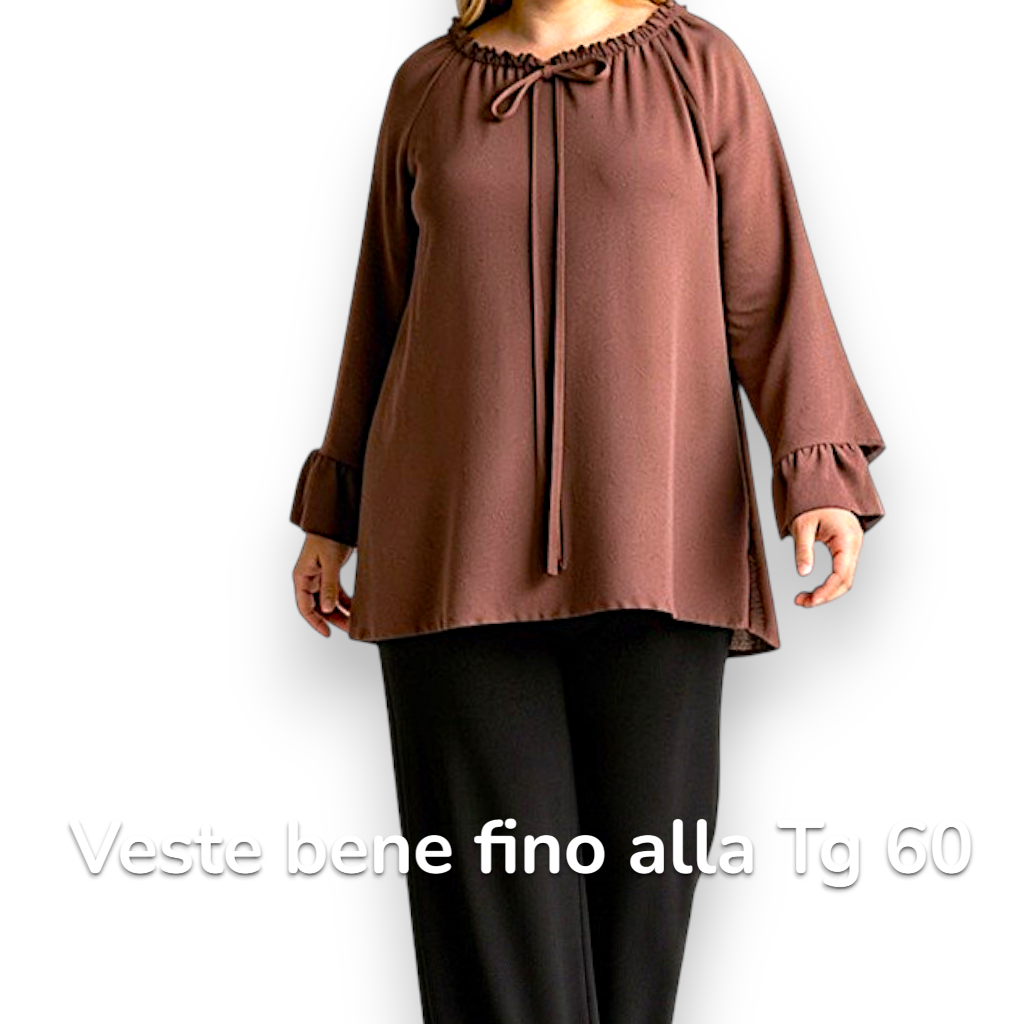 Maxi Maglia con Balze Sonia
