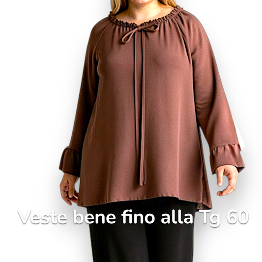 Maxi Maglia con Balze Sonia