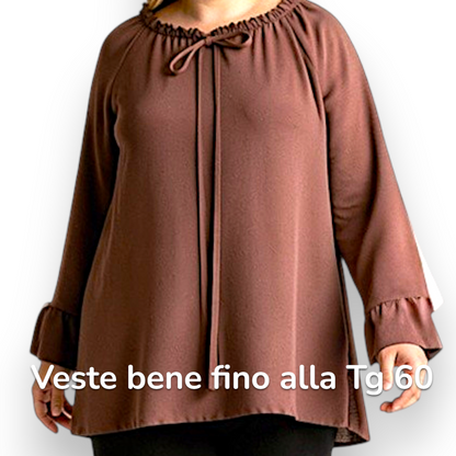 Maxi Maglia con Balze Sonia