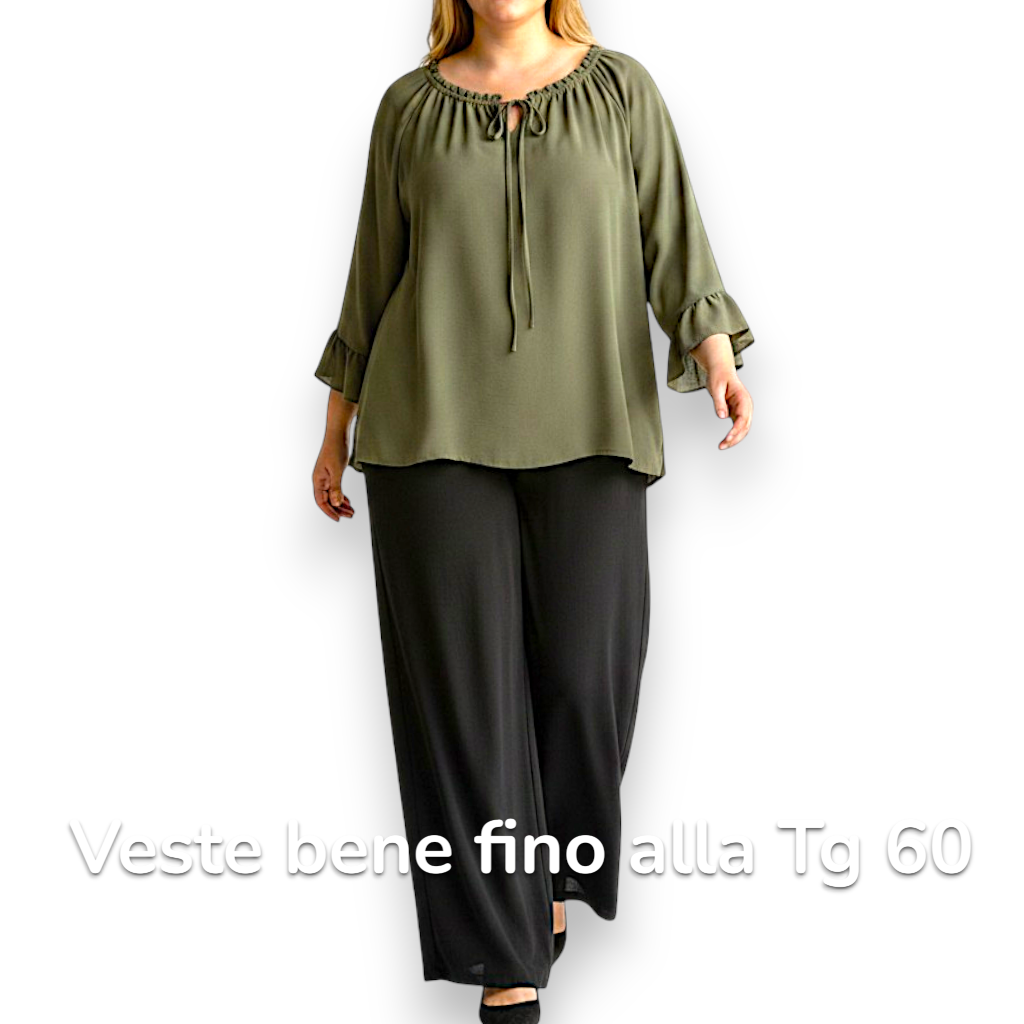 Maxi Maglia con Balze Sara