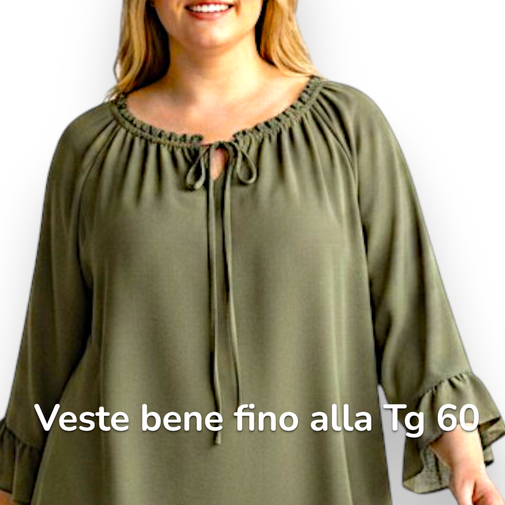 Maxi Maglia con Balze Sara