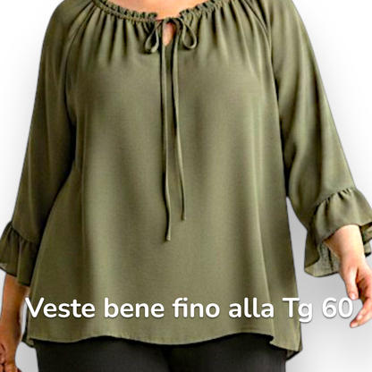 Maxi Maglia con Balze Sara