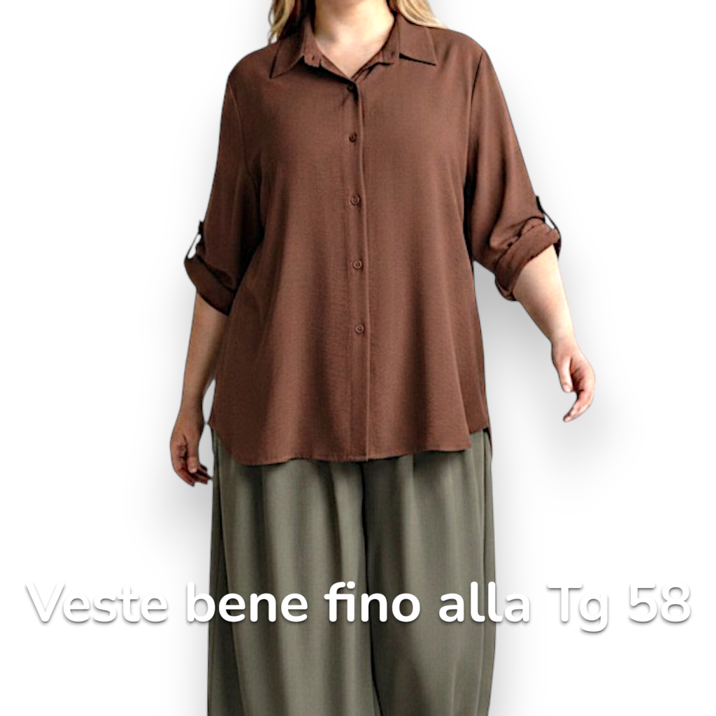 Maxi Camicia Più Lunga Dietro Valda