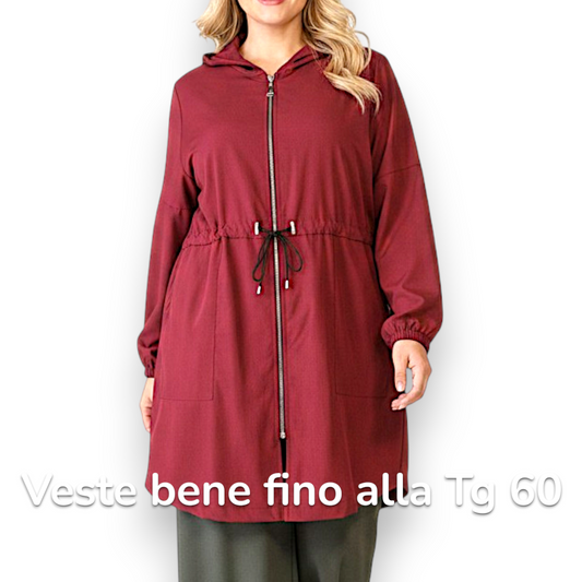 Maxi Giacca Antipioggia Calla