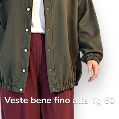 Maxi Giacca con Tasche Milena