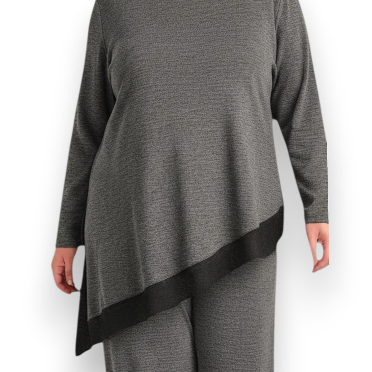 Maxi Maglia Rifinita in Pizzo Clementina