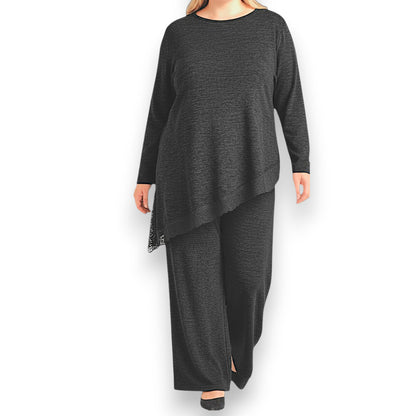 Maxi Maglia Rifinita in Pizzo Carmen