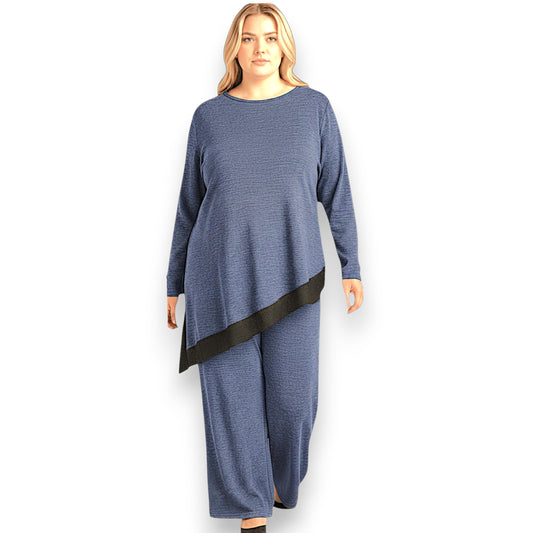 Maxi Maglia Rifinita in Pizzo Cesara