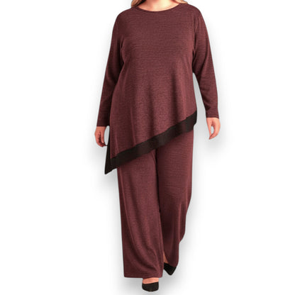 Maxi Maglia Rifinita in Pizzo Calla