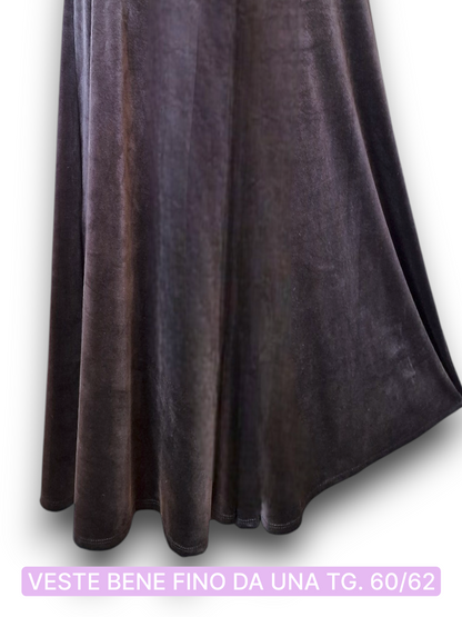 Gonna Pantalone in Velluto  Modena