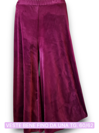 Gonna Pantalone in Velluto Reggio
