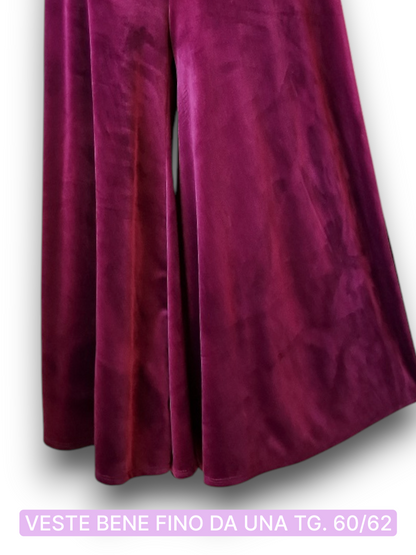 Gonna Pantalone in Velluto Reggio