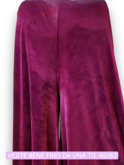 Gonna Pantalone in Velluto Reggio