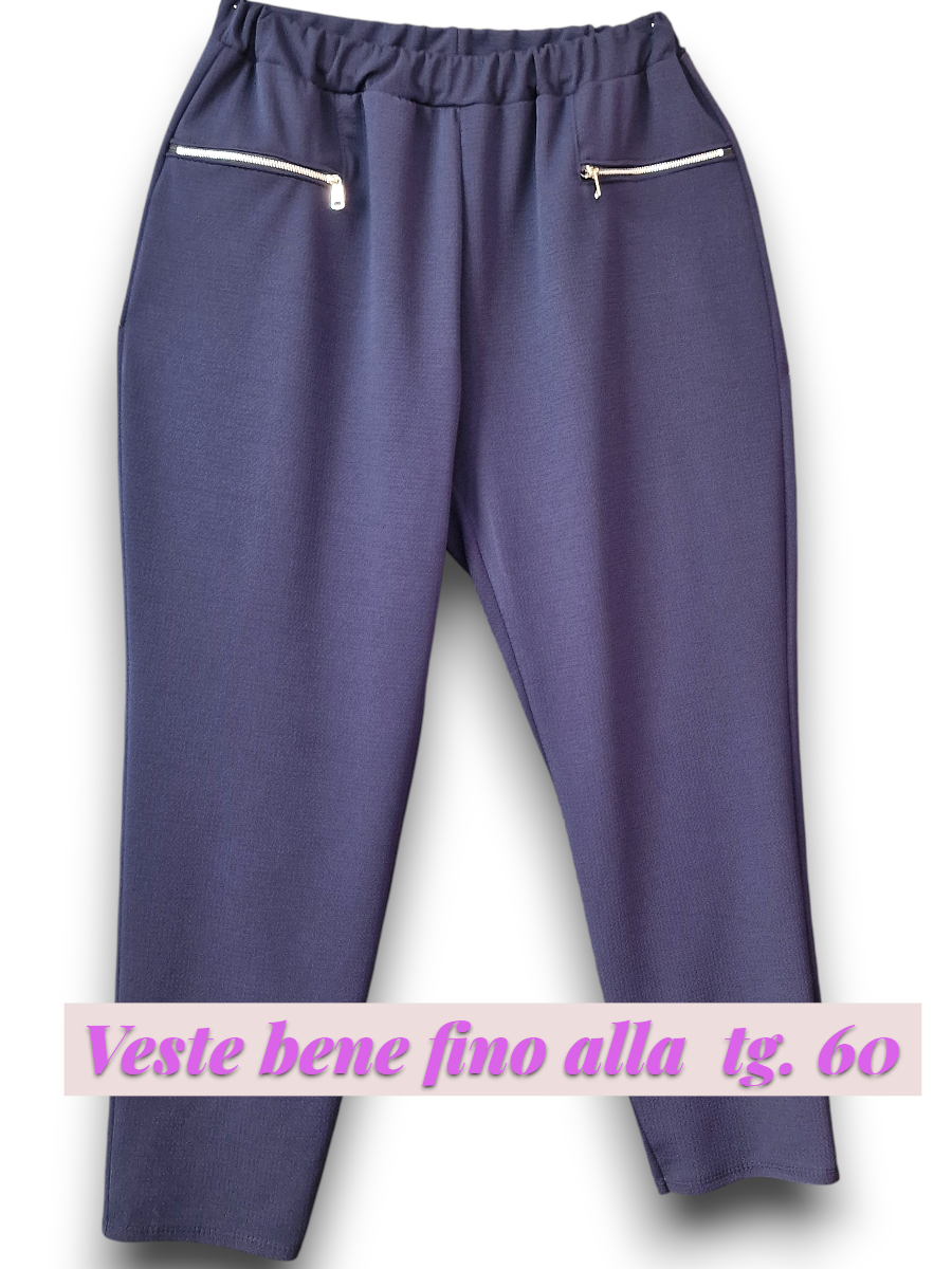 Maxi Pantalone con Tasche Ravenna