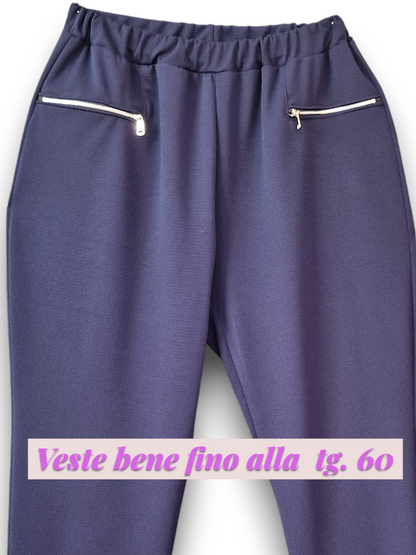 Maxi Pantalone con Tasche Ravenna