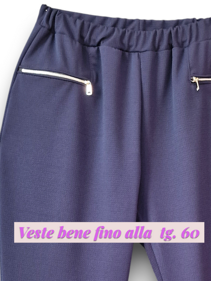Maxi Pantalone con Tasche Ravenna