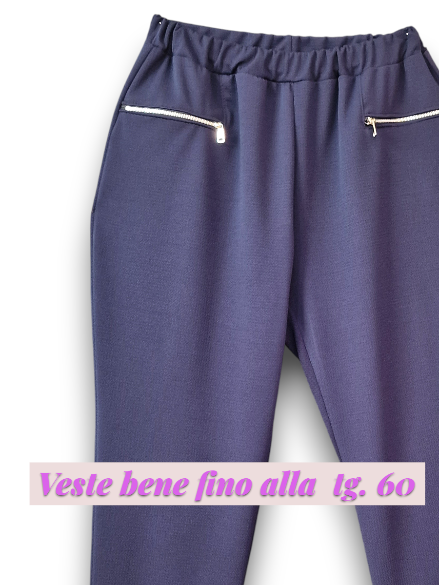 Maxi Pantalone con Tasche Ravenna