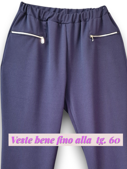 Maxi Pantalone con Tasche Ravenna