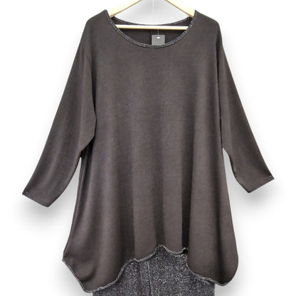 Maxi Completo con Pantalone in Lurex Ronda