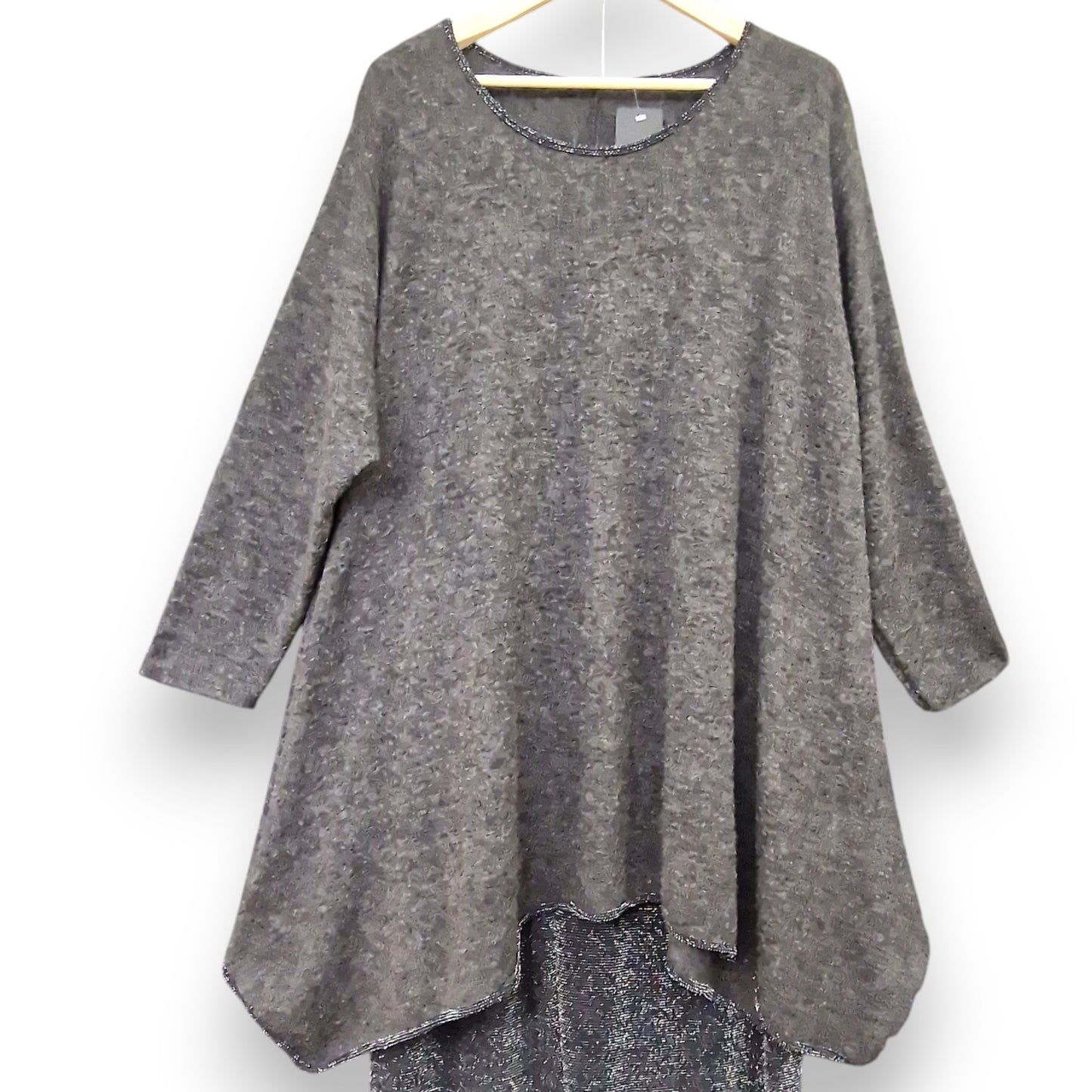 Maxi Maglia con Bordi in Lurex Gioele