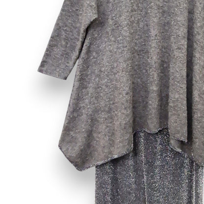 Maxi Maglia con Bordi in Lurex Gioele