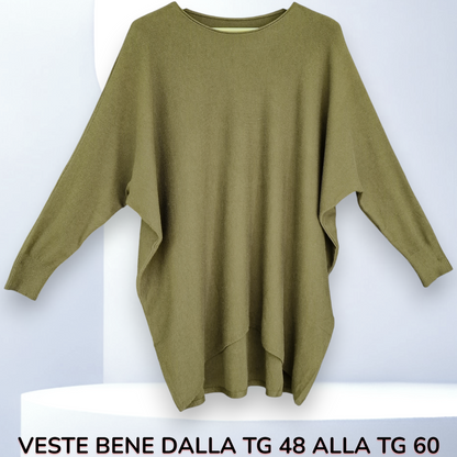 Maxi Maglia Pipistrello Edith