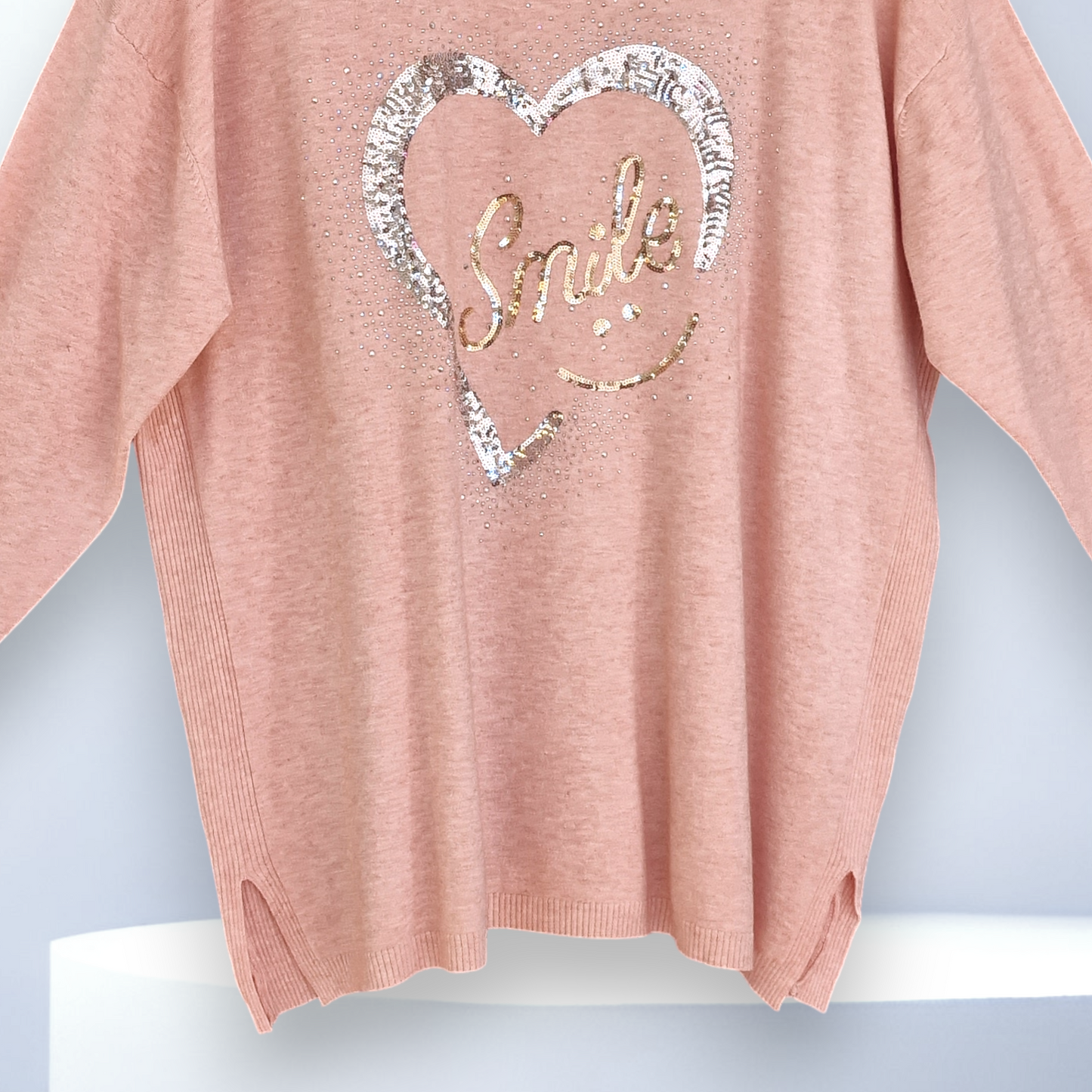 Maxi Maglia con Pajette e Strass Eden