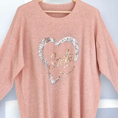 Maxi Maglia con Pajette e Strass Eden