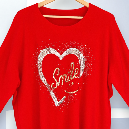 Maxi Maglia con Pajette e Strass Eligia