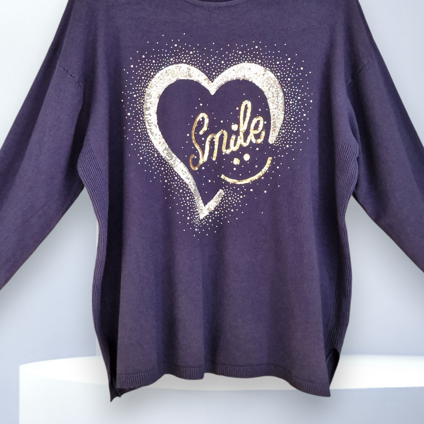 Maxi Maglia con Pajette e Strass Elly