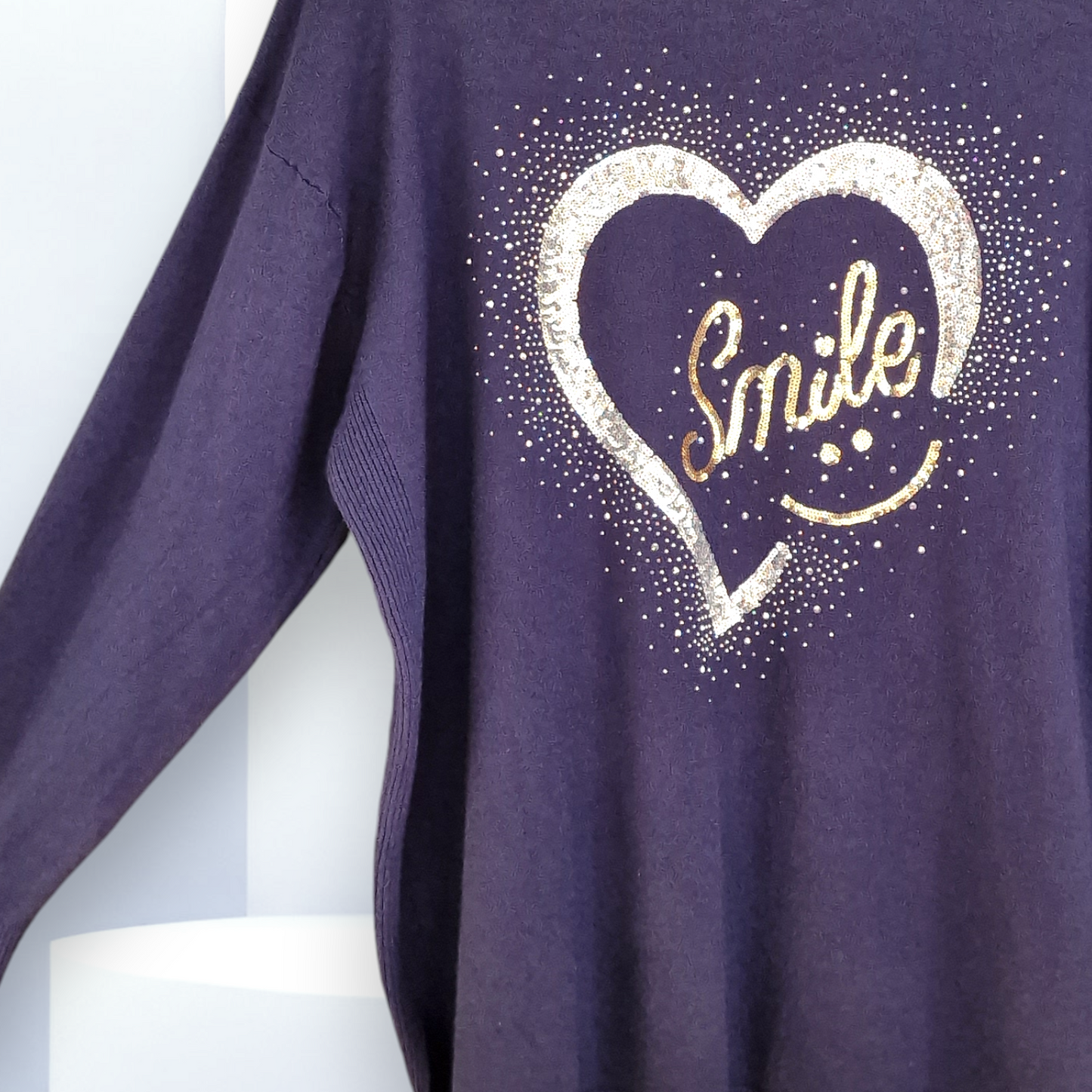 Maxi Maglia con Pajette e Strass Elly