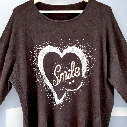 Maxi Maglia con Pajette e Strass Emily