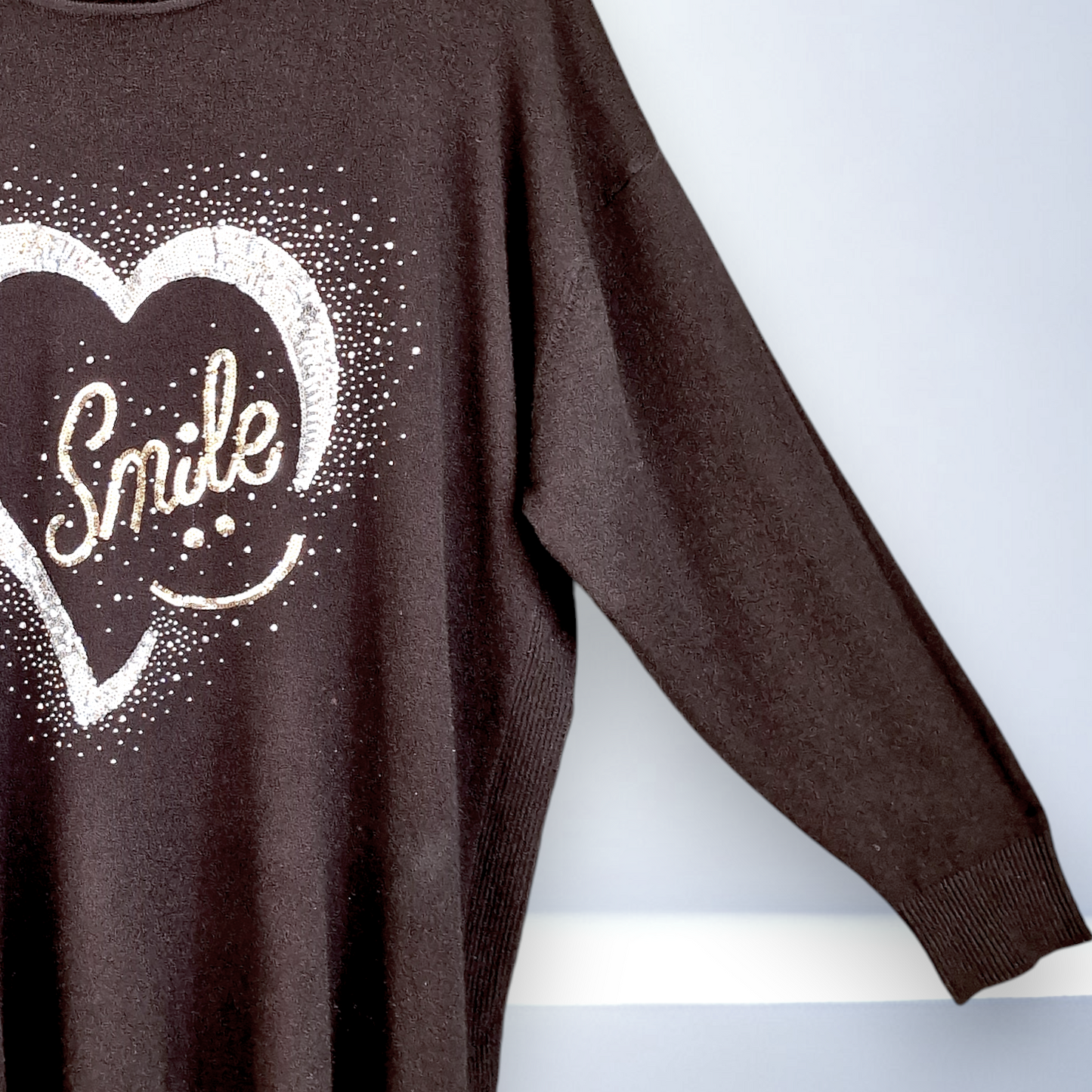 Maxi Maglia con Pajette e Strass Emily