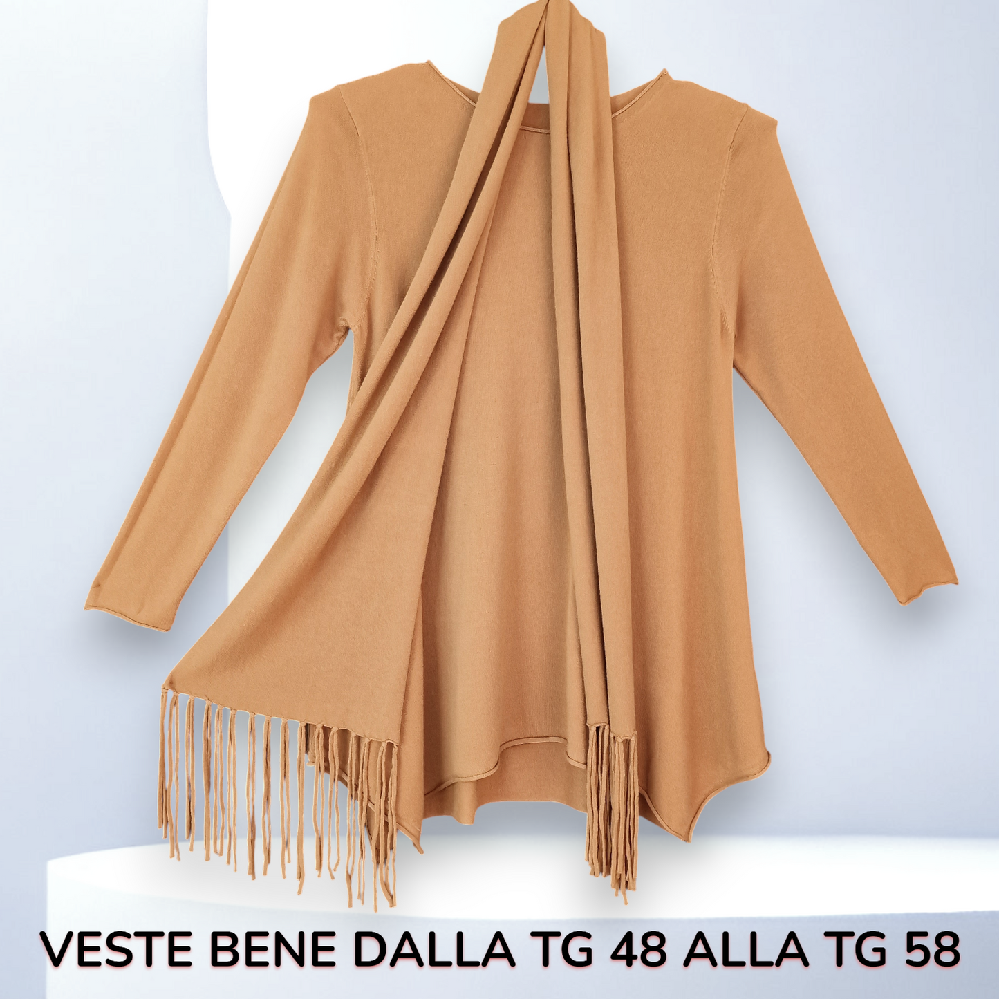 Maxi Maglia con Sciarpa Trinity