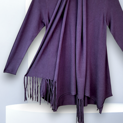 Maxi Maglia con Sciarpa Tecna