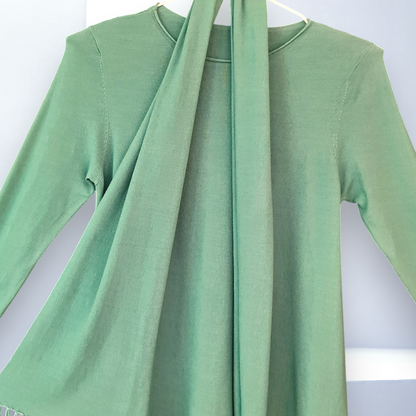 Maxi Maglia con Sciarpa Travis