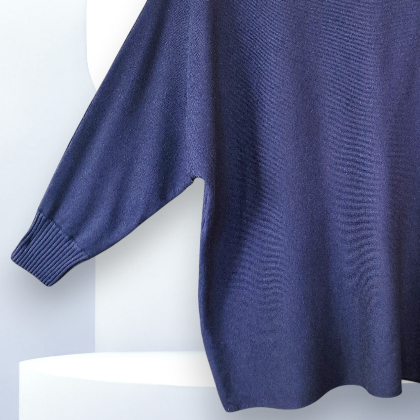 Maxi Maglia con Fiori e Strass Pace