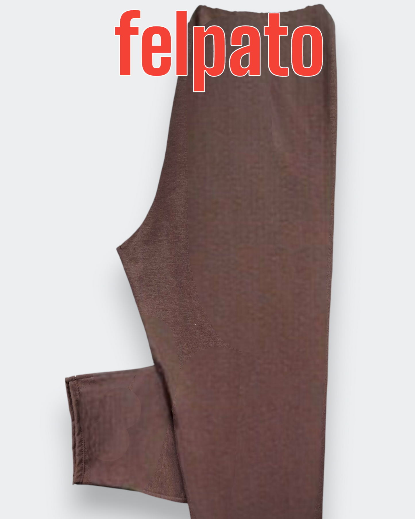 Pantalone Taglie Grandi Felpato Lerici - Made in Italy