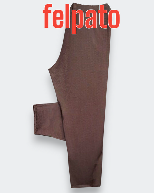 Pantalone Taglie Grandi Felpato Lerici - Made in Italy