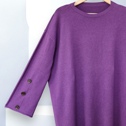 Maxi Maglia Manica a Campana Romy