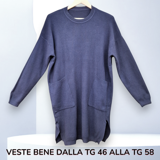 Maxi Maglia con Spacchi Sonora