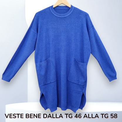 Maxi Maglia con Spacchi Scelly