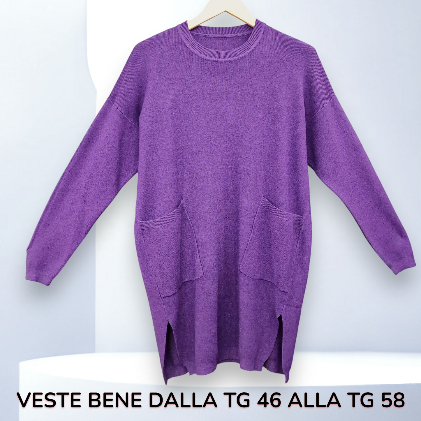 Maxi Maglia con Spacchi Serenity