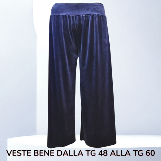 Maxi Pantalone in Velluto  Castelluccio