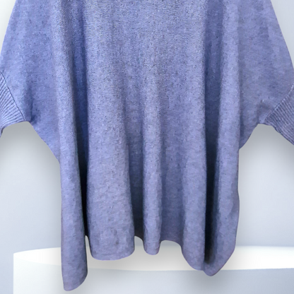 Maxi Maglia Collo Anello Amy